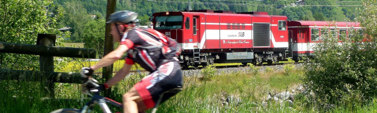 Pinzgauer Lokalbahn mit Fahrradtransport